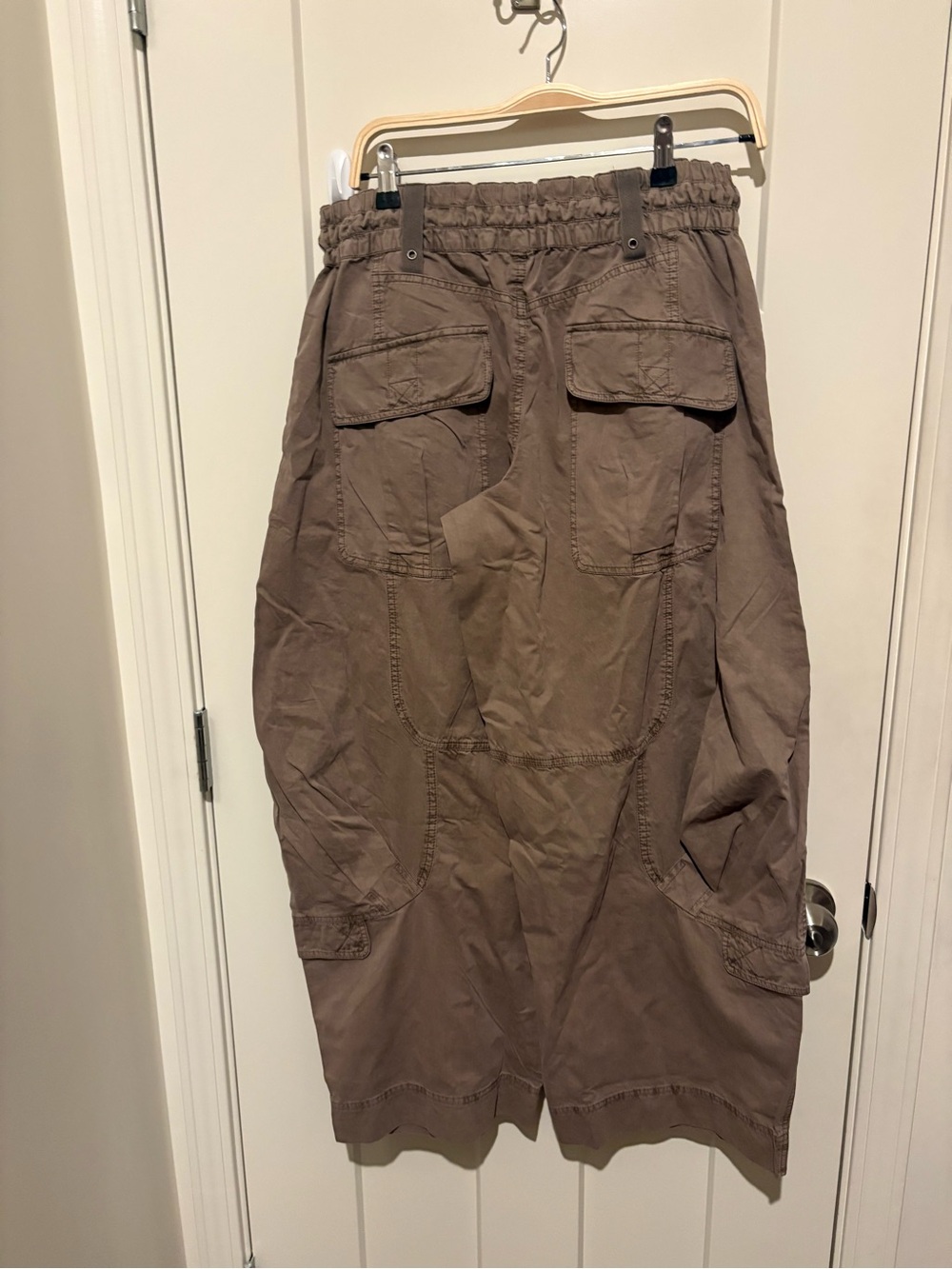 Free People We The Free Onset Pull-On Cargo Pants Small Color: Dusted Cocoa NWT - Picture 5 of 6